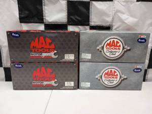 lot 764 image: Mac Tools 124th Scale Die Cast Coin Bank Cars