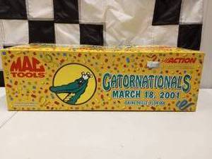 lot 767 image: Action Mac Tools Gatornationals  Pro Stock Motorcycle 19th Scale Die Cast