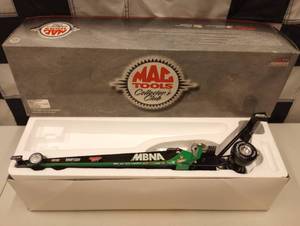 lot 770 image: Action Mac Tools Cory McClenathan MBNA Top Fuel Dragster 124th Scale Die Cast