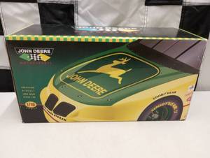 lot 837 image: John Deere Motorsports Precision 118th Scale Die Cast Car
