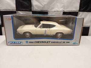 lot 841 image: Welly 1968 Chevrolet Chevelle SS 396 118th Scale Die Cast Car
