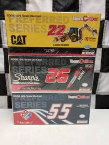 lot 863 image: Team Caliber Preferred Series 124th Scale Die Cast Cars