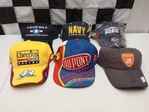 lot 962 image: Nascar Racing Adjustable Caps