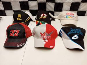lot 966 image: Nascar Racing Adjustable Caps