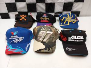 lot 967 image: Nascar Racing Adjustable Caps