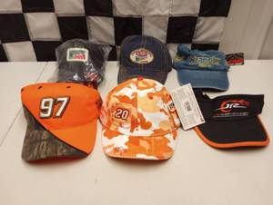 lot 970 image: Nascar Racing Adjustable Caps
