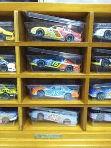 lot 1007 image: (12) 164th Scale Die Cast Cars In Wood Display Case