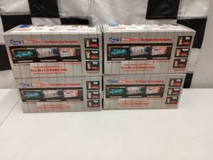 lot 1014 image: Pioneer Clear Display Cases With Garage Backgrounds For 124th Scale Cars Ect.