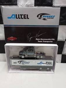 lot 1044 image: gmp Ryan Newman Alltel 164th Scale Die Cast Transporter