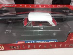 lot 1051 image: Sun Star 1963 Chevrolet Nova 118th Scale Die Cast Car