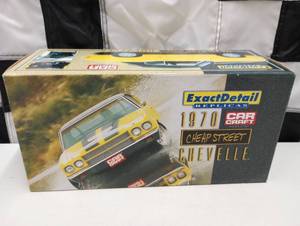 lot 1058 image: Exact Detail Car Craft 1970 Chevy Street Chevelle 118th Scale Die Cast Car