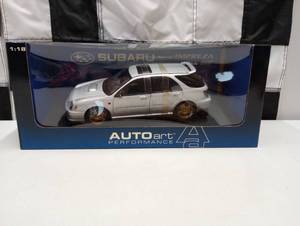 lot 1085 image: Autoart Performance Subaru New Age Impreza WRX STI 118th Scale Die Cast Car