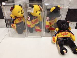 lot 1091 image: Lot Of Assorted Nascar Beanie Babies