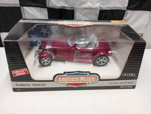 lot 1092 image: Ertl American Muscle 118th Scale Plymouth Prowler Die Cat Car