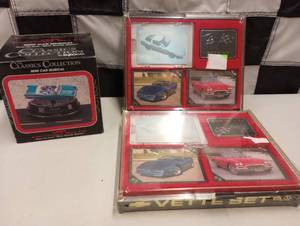 lot 1111 image: Corvette Cards & Mini Car Musical