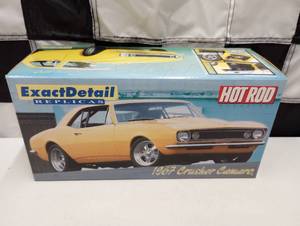 lot 1056 image: Exact Detail Hot Rod 1967 Crusher Camaro 118th Scale Die Cast Car