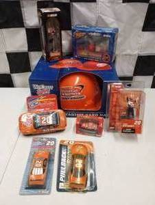 lot 1148 image: (8) Assorted Tony Stewart Collectibles