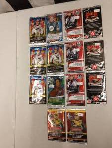 lot 1160 image: (14) Unopened Packs of Nascar Racing Cards