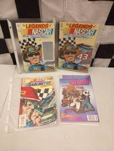 lot 1168 image: The Legends of Nascar Comic Books
