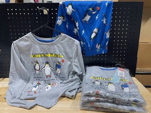 lot 20 image: 5 Pairs of New Boys Pajamas