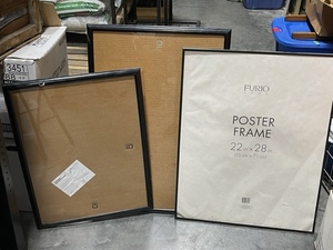 lot 58 image: Poster Frames