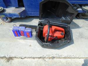 Craftsman trim chainsaw in case. Tested & works. As shown.