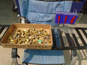 Flat of brass fittings. As shown.