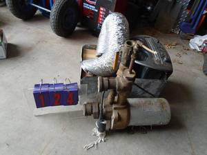 Shallow well pump & car radio. As shown.