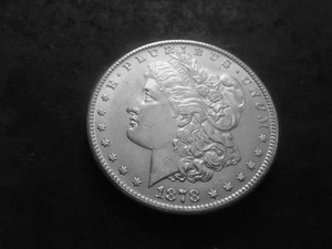 1878 S Morgan Silver Dollar