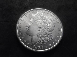 1881 S Morgan Silver Dollar