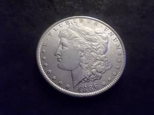 1886 Morgan Silver Dollar