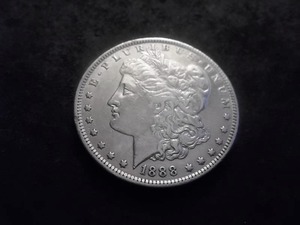 1888 O Morgan Silver Dollar