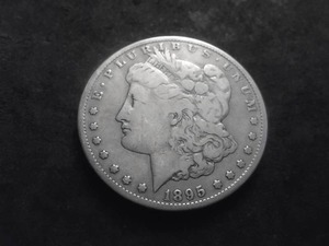 1895 S Morgan Silver Dollar