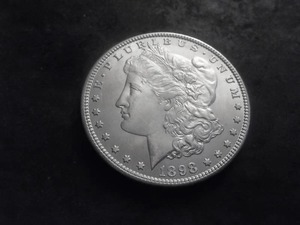 1898 O Morgan Silver Dollar