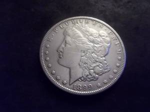 1899 O Morgan Silver Dollar