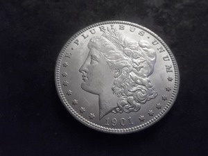 1901 O Morgan Silver Dollar