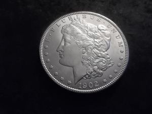 1902 O Morgan Silver Dollar