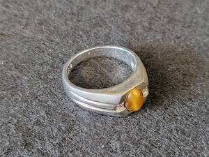 Mens 925 Sterling Silver Ring - Size 10.5