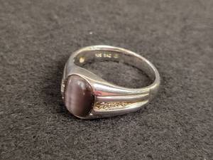 Mens 925 Sterling Silver Ring - Size 11