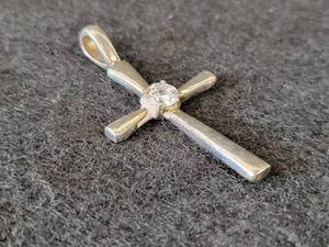 Sterling Silver (925) Cross Pendant