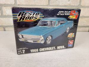 AMT 1966 Chevrolet NOVA 125 Scale Plastic Model Kit - Sealed