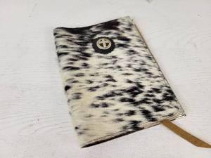 Animal Hide Bible Cover - Marked KD