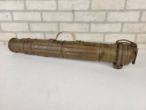 lot 318 image: Vintage Military Shell Cartridge Case - Approx. 27 Long Overall