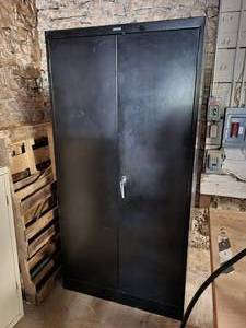 Steel 2-Door Storage Cabinet