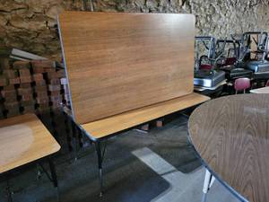 (2) Student Tables - Adjustable Height