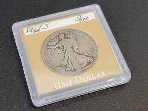 lot 423 image: 1917-S Walking Liberty US Half Dollar - 90% Silver - Graded G