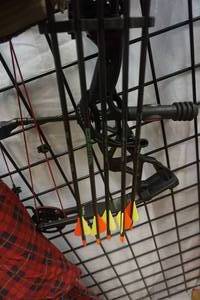 lot 3 image: Bowtech Insanity CPXL Compound Bow Package Left Hand