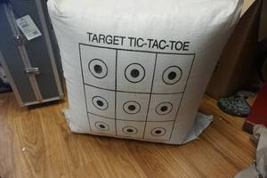 lot 5 image: Mckenzie Archery Tuff Stop 300 Tic Tac Toe Field Point Target