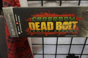 lot 53 image: Easton 3 Pack XX75 Dead Bolt Cross Bow Zombie Bolts
