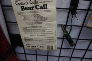 lot 101 image: Carlton Calls Bear Call